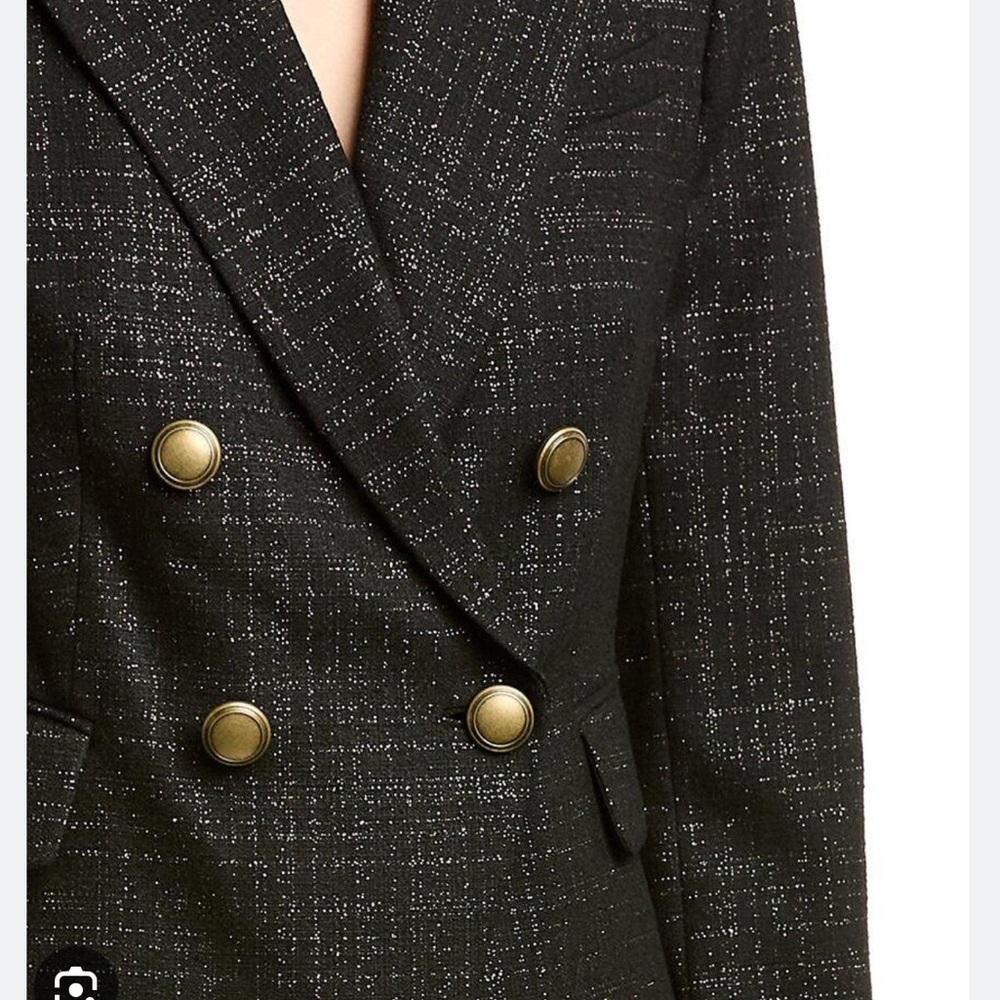 NEW Elie Tahari double breasted tweed blazer - Picture 1 of 6